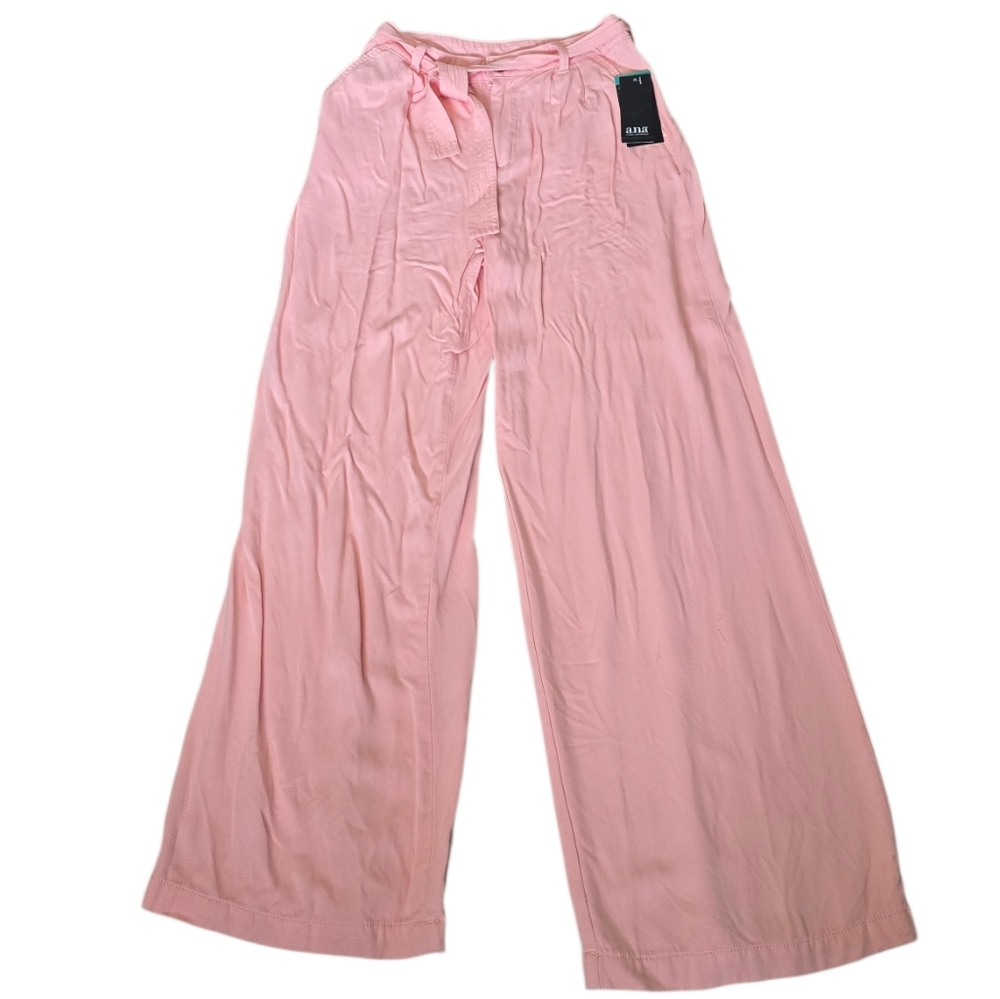 Ana Pink Wideleg Pants Size 4